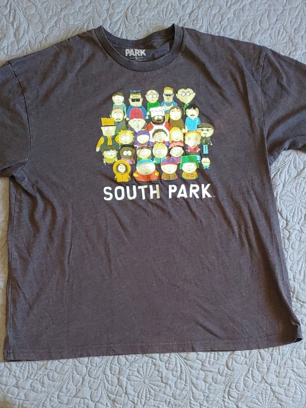 South Park Graphic Tee - Charcoal Sz XL